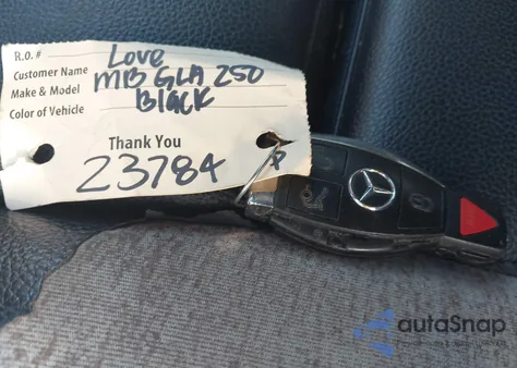 2016 Mercedes-Benz Gla 250 from USA, damaged, VIN WDCTG4EB2GJ267407
